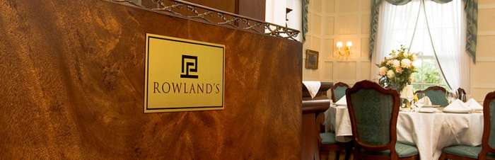 Rowland`s Restaurant at Westglow Spa