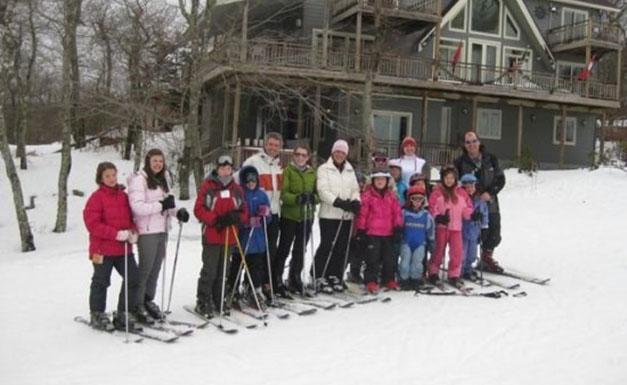 Ski-in/out cabin rentals